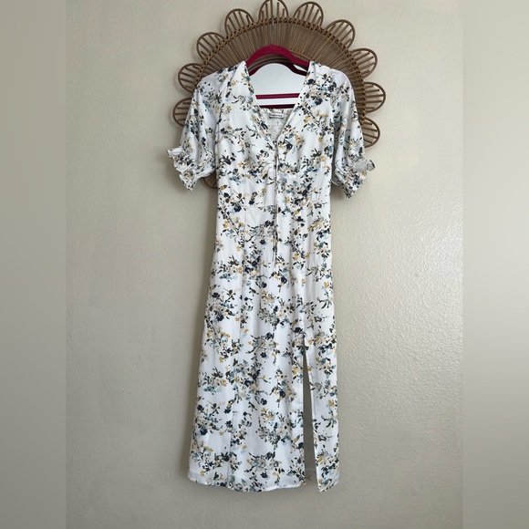 Abercrombie XS Midi Dress used 1 time - Picture 1 of 4